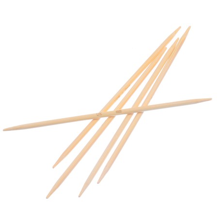 Nadelspiel Bambus Länge und Stärke frei wählbar