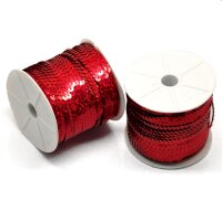 5 m Paillettenband 6 mm Holo Oder AB-Farben 14 Verschiedene Farben