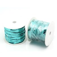5 m Paillettenband 6 mm Holo Oder AB-Farben 14 Verschiedene Farben