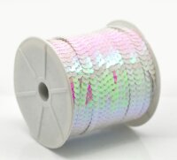 5 m Paillettenband 6 mm Holo Oder AB-Farben 14 Verschiedene Farben