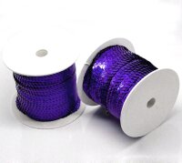 5 m Paillettenband 6 mm Holo Oder AB-Farben 14 Verschiedene Farben