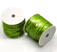 5 m Paillettenband 6 mm Holo Oder AB-Farben 14 Verschiedene Farben