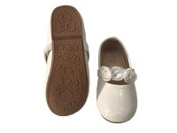 Festliche Mädchen Ballerinas Schuhe Mädchenschuhe Blumenmädchen Hochzeit (20 EU, Rosa)