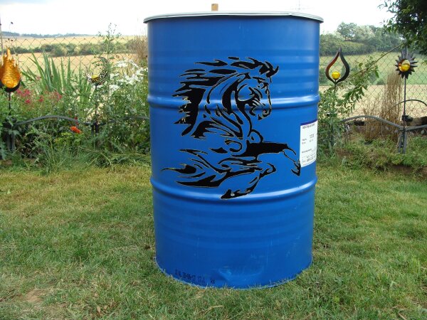 Feuertonne Pferd, Pony