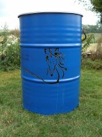 Feuertonne Pferd, Pony