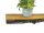 Wandregal Industrial Eiche mit Baumkante und Rinde Retro Rustikal Vintage Holz und Eisen 40 -120 cm