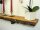 Wandregal Industrial Eiche mit Baumkante und Rinde Retro Rustikal Vintage Holz und Eisen 40 -120 cm