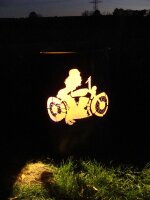 Feuertonne Bike Motorad