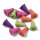 Stricknadel-Stopper für Nadelspiel, Set mit 8 Stück (4x klein 4x groß)