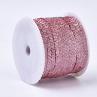 5 m Paillettenband Glitzer 6 mm  (0,56 je Meter)