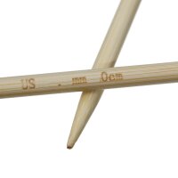 15 cm Nadelspiel Bambus Stärke 2-10 mm