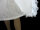 Mädchen Kleid festlich Blume mit Reifrock Blumenkind Taufe Hochzeit A-Linie Weiß-140