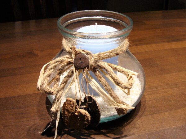 Blau/Creme